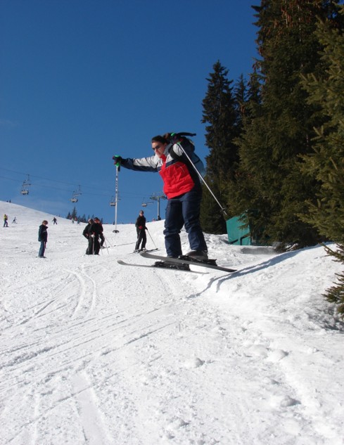 Ski Trip Saltash A group of students on the ski trip